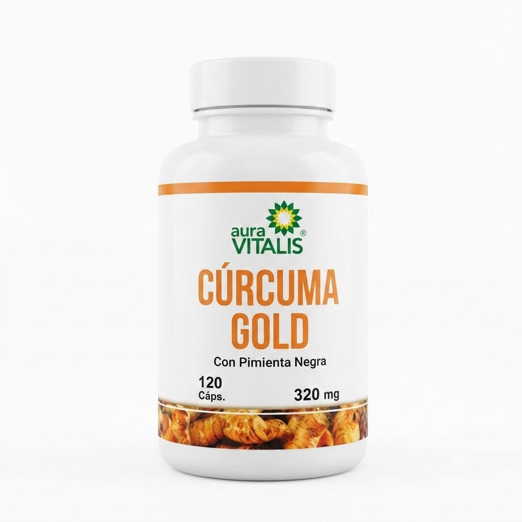 Curcuma 330 mg x 120 cápsulas Aura Vitalis